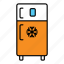 refrigerator, fridge, freezer, kitchen, appliance, cooler, home, electronics, household 