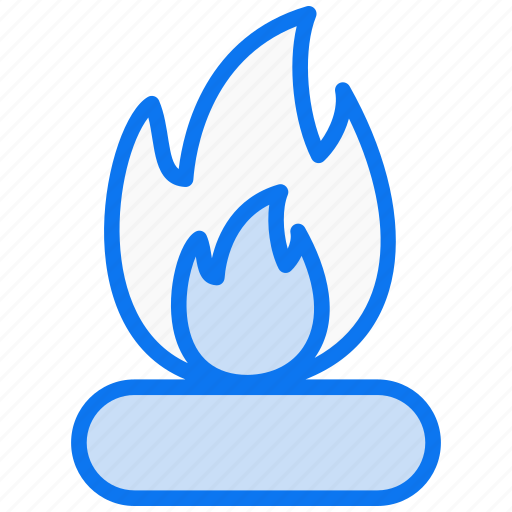 Flam, campfire, holiday, bonfire, fire, flame, fireplace icon - Download on Iconfinder