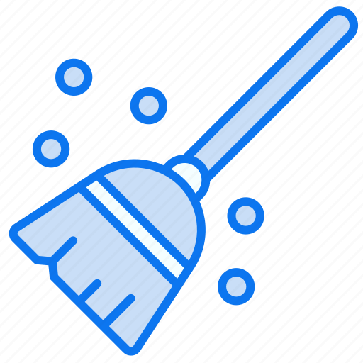 Broom, cleaning, clean, brush, cleaner, broomstick, halloween icon - Download on Iconfinder