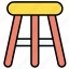 stool, furniture, chair, seat, interior, bar, sofa, desk, household, couch 