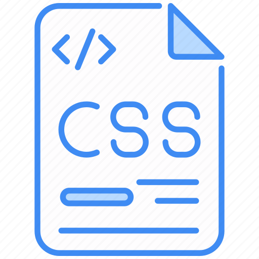 Css, file, coding, development, programming, code, web icon - Download on Iconfinder
