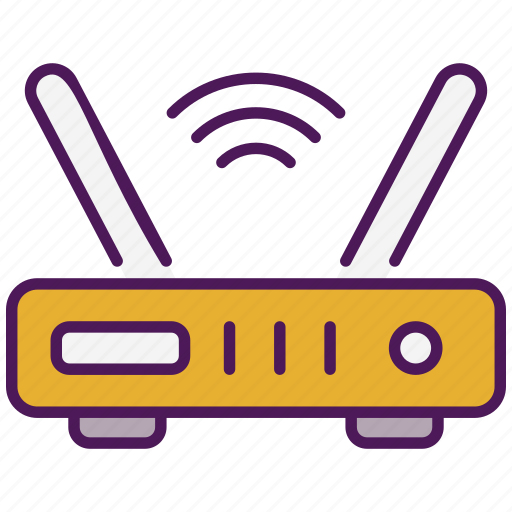 Modem, router, wifi, internet, wireless, device, network icon - Download on Iconfinder