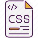 css, file, coding, development, programming, code, web, html, extension