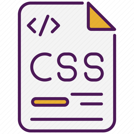 Css, file, coding, development, programming, code, web icon - Download on Iconfinder