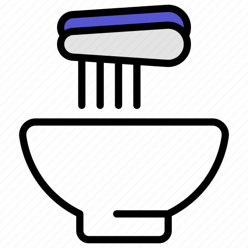 Food, meal, bowl, asian, noodles, cuisine, lunch icon - Download on Iconfinder