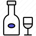 soju, drink, alcohol, wine, wine-bottle, beverage, bottle, glass, celebration, champagne
