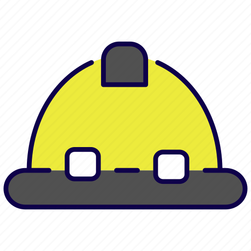 Helmet, safety, protection, construction, worker, man, equipment icon - Download on Iconfinder