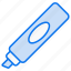 marker, highlighter, pen, write, document, education, stationery, underline, highlight 