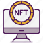 nft, cryptocurrency, blockchain, crypto, non-fungible-token, digital, coin, currency, finance 