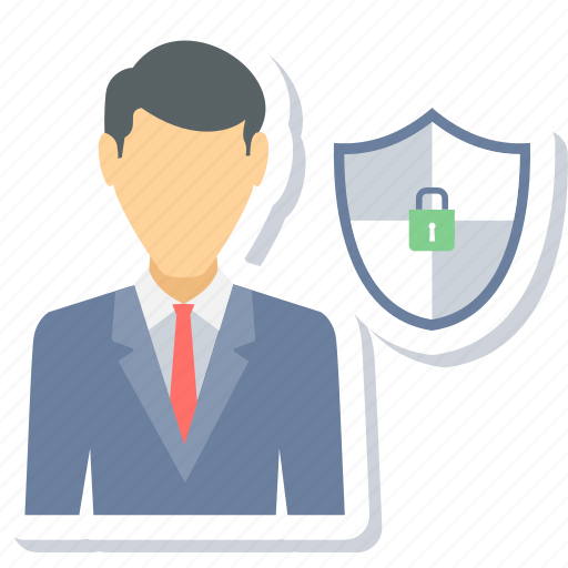 Protection, employee, insurance, shield icon - Download on Iconfinder
