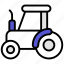 tractor, vehicle, agriculture, farming, transport, transportation, construction, truck, machine, equipment 