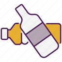 bottle, drink, alcohol, glass, beverage, food, water, wine, healthy