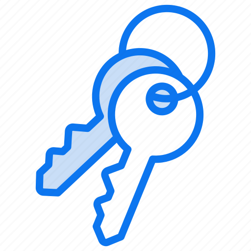 Key, security, lock, typing, house, safety, safe icon - Download on Iconfinder