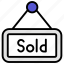 sold, sold-property, sold-board, signboard, hanging-board, property-sold, sold-home, sign, house, billboard 