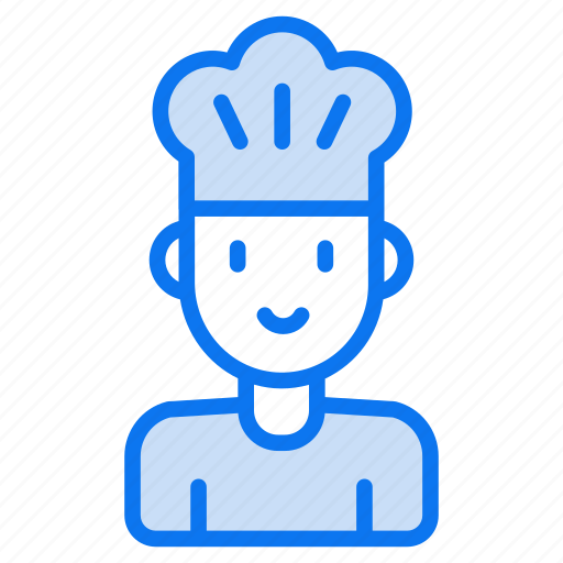 Cook, chef, apron, restaurant, professional, job, employee icon - Download on Iconfinder
