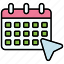 date, calendar, schedule, event, time, month, appointment, deadline, timer