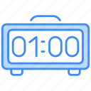 digital clock, clock, time, alarm, alarm-clock, watch, timer, schedule, smart-clock