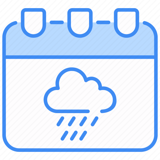 Rainy day, weather, rain, rainy, rainy-weather, cloud, rainfall icon - Download on Iconfinder