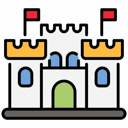 Toy castle, castle, toy, toys, beach, sand, summertime icon - Download on Iconfinder