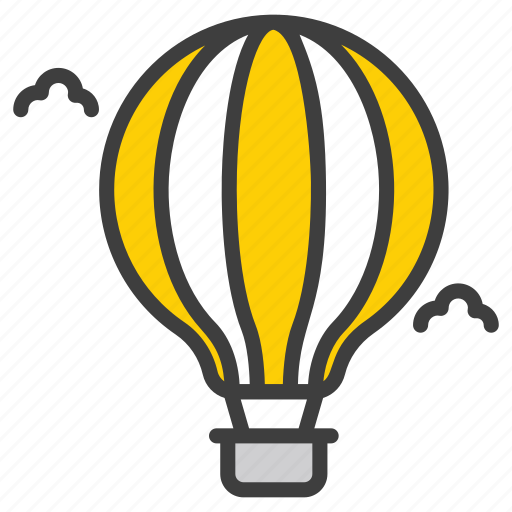 Hot air balloon, air-balloon, parachute-balloon, fire-balloon, adventure, parachute, skydiving icon - Download on Iconfinder