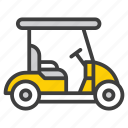 golf car, golf-cart, transport, golf-transport, golf-buggy, dune-buggy, travel, service, shipping, delivery