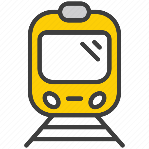 Train, transportation, railway, travel, subway, vehicle, tram icon - Download on Iconfinder