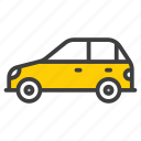 hatchback car, car, service, transport, automobile, transportation, technology, vehicle, taxi, electric