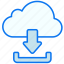 download, arrow, down, file, cloud, direction, downloading, data, storage, save