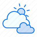 cloudy, weather, cloud, forecast, nature, sun, sky, rain, sunny, clouds