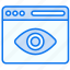 view, eye, vision, look, scan, review, biometric, scanner, scanning, barcode 