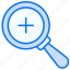 zoom, zoom in, magnifier, search, find, glass, magnifying, plus, add, tool 