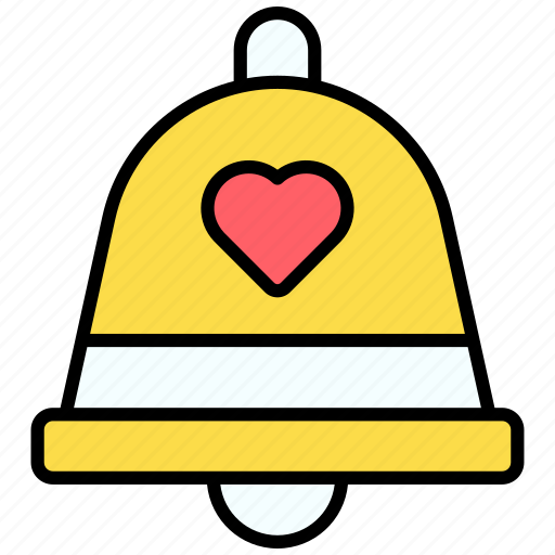 Wedding bells, wedding, bell, love, marriage, romantic, bells icon - Download on Iconfinder