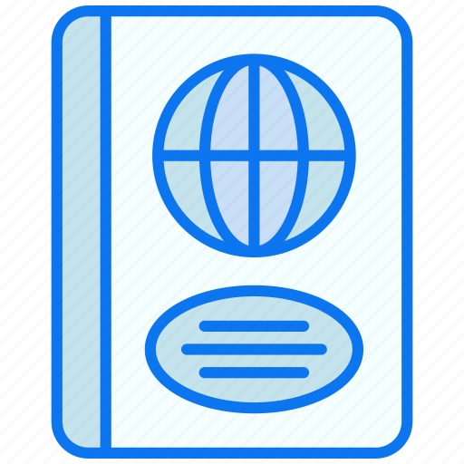 Passport, travel, document, vacation, id, identity, ticket icon - Download on Iconfinder