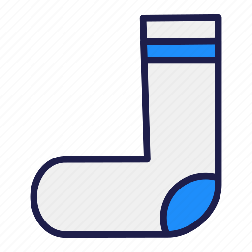 Socks, christmas, winter, clothes, fashion, clothing, footwear icon - Download on Iconfinder