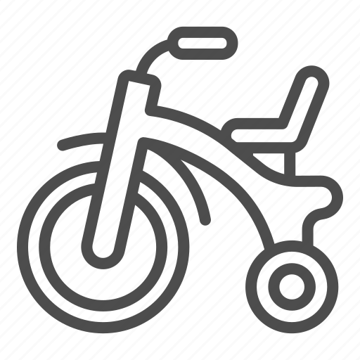 Tricycle, transport, bike, toy, bicycle, childhood, wheel icon - Download on Iconfinder