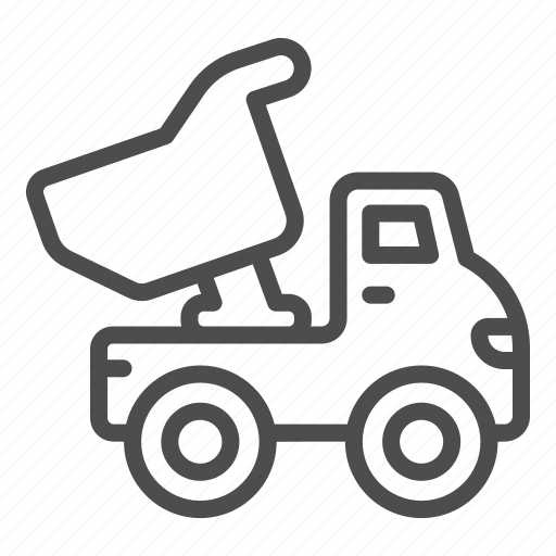 Truck, vehicle, toy, transport, wheel, dump, auto icon - Download on Iconfinder