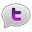 Twitter, bubble, purple icon - Free download on Iconfinder