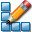 editor, pixel icon