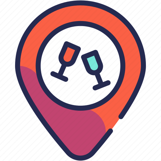 Location, map, pin, navigation, gps, direction, location-pin icon - Download on Iconfinder
