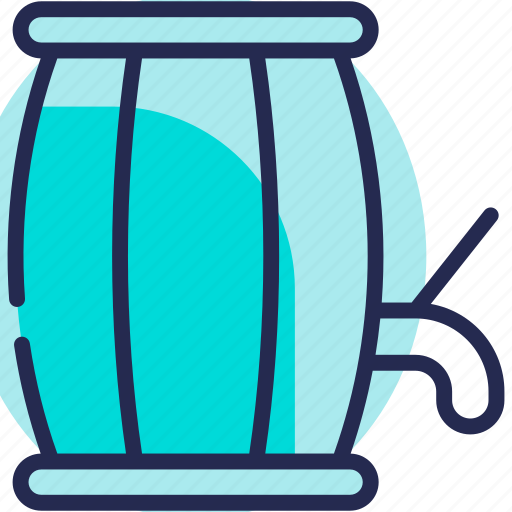 Beer, barrel, beer barrel, alcohol, drink, beverage, wine icon - Download on Iconfinder