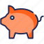 piggy, bank, piggy bank, money, finance, savings, investment, saving, coin 