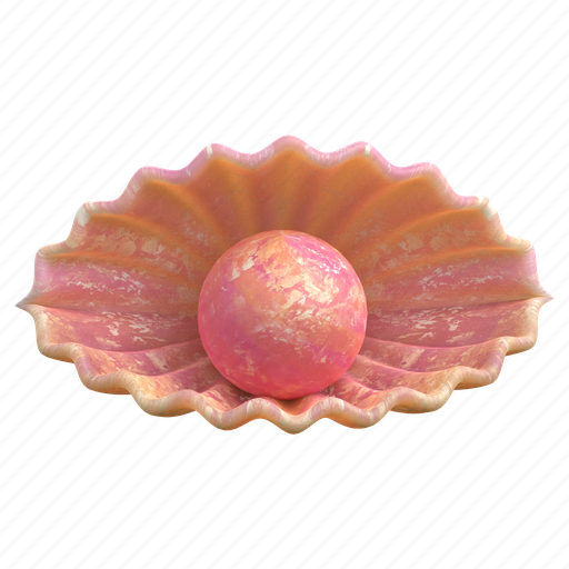Abstract, object, v3, peach, color 3D illustration - Download on Iconfinder