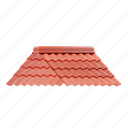 roof, red roof, house, canopy, construction 