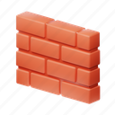wall, red brick, red brick wall, construction, bricks 
