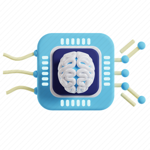 Ai, brain, circuitry, intelligence, robot, artificial, artificial intelligence 3D illustration - Download on Iconfinder