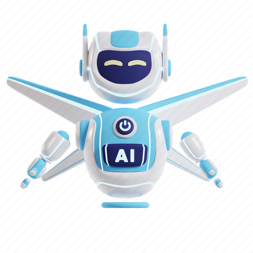 Ai, robot, artificial intelligence, machine, technology, technology disruption, artificial 3D illustration - Download on Iconfinder