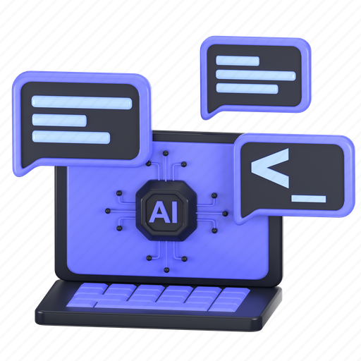 Ai, prompt, technology, digital, artificial, virtual, robot icon - Download on Iconfinder