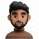 africa, guy, africa guy avatar, african male character, 3d illustration, diverse avatar, ethnic representation, multicultural design, african ethnicity 