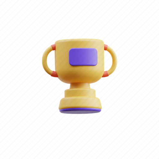 Trophy, award, winner, prize 3D illustration - Download on Iconfinder