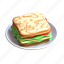 sandwich, breakfast, toast, fast food, meal, food 